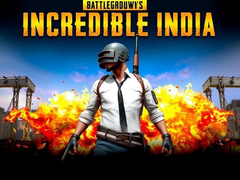 Incredible India PUBG Game Banner